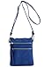Functional Multi Pocket Crossbody Bag (Royal Blue)