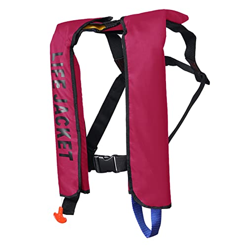 MOCOTONO Inflatable Life Jacket, Automatic/Manual Inflatable PFD Life Vest for