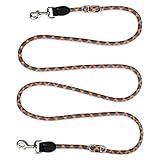 Geldee Geflochtene Hundeleine, Multifunktion Doppelleine Reflektierend Nylon