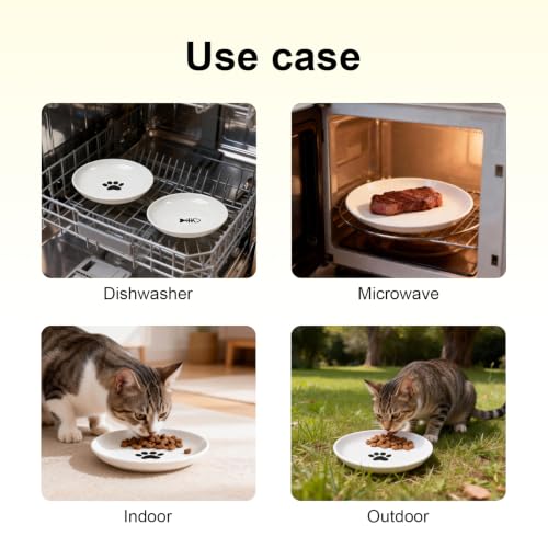 Gamelle surélevée en métal au design ergonomique pour chat