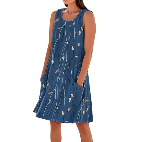 Robe en lin pour femme : oubliez la chaleur avec cette robe de plage légère à poches
