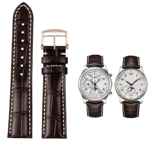 [CGfhkFCG] ���U�[�X�g���b�v�A ���v�X�g���b�v���v�o�^�t���C�o�b�N�����v�o���h(Brown rose gold pin,20mm)