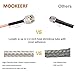 MOOKEERF RG316 CB Coax Cable - 10FT UHF PL259 Male to Male CB Antenna Cable 50 Ohm for HAM Radio,Antenna Analyzer,Dummy Load,SWR Meter