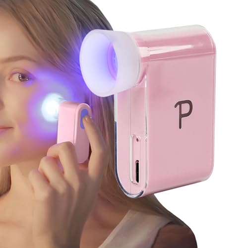 ALTHEiN Dispositivo de terapia de luz roja infrarroja para herpes labial facial, alivio del dolor articular, mejora la circulación sanguínea y piel sana - Terapia de luz roja de 450 nm y 670 nm