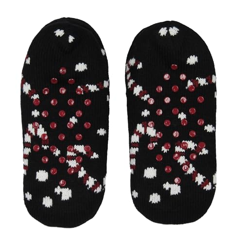 Disney The Nightmare Before Christmas Santa Jack Skellington Slipper Socks No-Slip Sole For Women and Men2