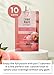 Korean Food Low Calories Squeeze Konjac Jelly, Peach Flavor, Fish Collagen, Vitamin, Zero Sugar, Chewier Texture, Health&Beauty (Net WT 5.07 oz, Pack of 10) 곤약젤리