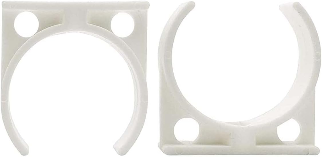 EZRODI 2 Pack 2.5" Reverse Osmosis Membrane Housing Clips for Standard RO Systems/Under Sink Water Filtration Installation (RO Membrane Housing Single Clips, 2.5")
