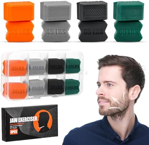 Jawline Trainer Jawline Trainer - 8 entrenadores de silicona con ...