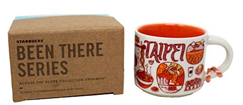 Starbucks Been There Series Taipei Ceramic Demitasse Ornament Mug, 2 Oz #TOP2