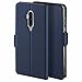 Produktbild YATWIN Handyhülle für Oneplus 7T Pro Hülle Leder Premium Tasche Case für Oneplus 7T Pro, Schutzhüllen aus Klappetui mit Kreditkartenhaltern, Ständer, Magnetverschluss, Blau