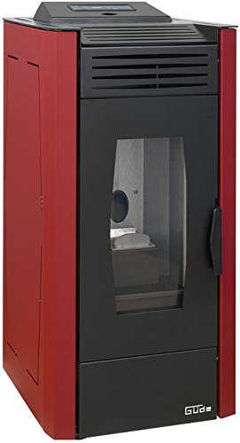 Güde Pelletofen GP 100 B Bordeaux Rot