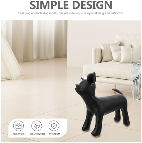 NUOBESTY Köpek Modeli Vitrin Mankeni, Köpek Giysileri için, Ayakta Duran Köpek Mankeni, Ayarlanabilir Boyut, Mağaza Donanımı ve Sergiler için Uzun Ömürlü Malzeme - Görsel 5