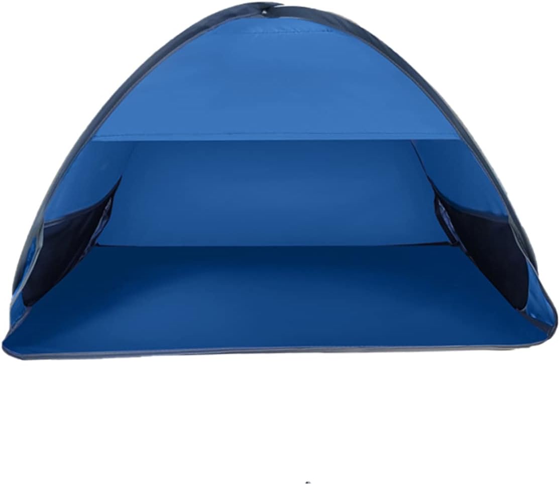 Havamoasa Sun Shelter Mini Beach Tent Portable Up Beach Sun Tent with Storage Bag for Sun Protection Camping Fishing Picnic Blue M. : Sports & Outdoors