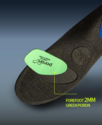 Plantillas Poron para absorción de impacto US 11.5-14 EU 46-48 miniatura 2