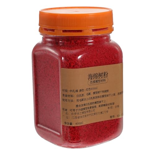 GALPADA Polvere Per Micro Paesaggi Polvere Vegetale Spugna Per Modelli Materiale Vegetazione Finestra Paesaggistiche Diy Adatta Plastici Ferroviari e Miniature