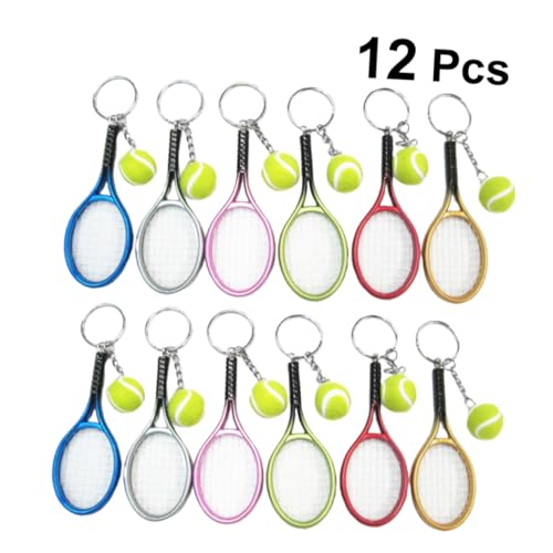 Porte-clés tennis multicolore pour retrouver facilement ses clés