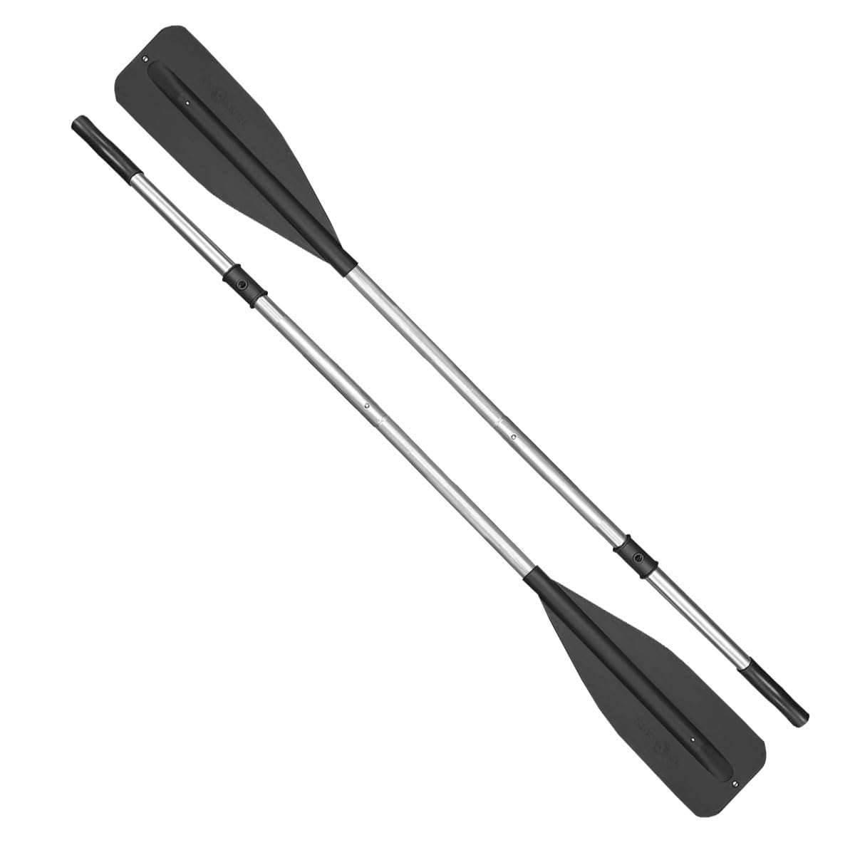 Inflatable Dinghy Oars with Oar Pin Locks 2 Pieces Detachable - 1 Pair