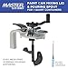 Master Elite Paint Can Mixing Lid & Pouring Spout, 1 Quart Size - Mix Blade for Easy, Mess-Free Stirring, Pouring, Storing - Pistol Grip Handle, Stir with Hand Crank, Drill, Paint Mixing Machine