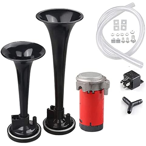 WHTOHY 12V 178dB Car Air Horn Kit Cover