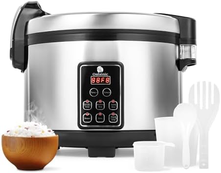 Commercial Rice Cooker,15.85QT/84 Cups Cooked Rice,15L Extra Larg...