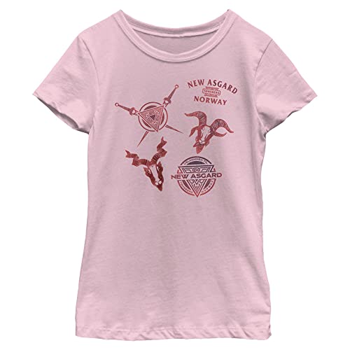 T-shirt Marvel Thor rose fille XS cadeau idéal pour anniversaire