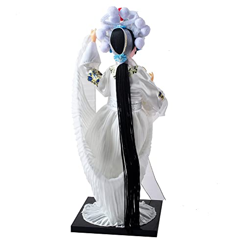 NW 12 Inch Chinese Traditional Handicraft Silk Figurine Collectible Chinese Doll Silk Doll (1802) - Thumbnail 4