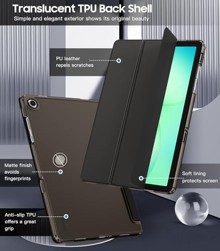 Image of TiMOVO Soft Case for Samsung Galaxy Tab A11+ /A11 Plus 11 inch 2026, Black