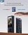 eufy Security Smart Lock FamiLock S3 Max with Palm Vein Recognition, Keyless Entry Front Door Lock, Wi-Fi Keypad Deadbolt+ 2K HDR Doorbell Camera, 16GB Built?in Storage, BHMA 1, Rear Lock Video Screen