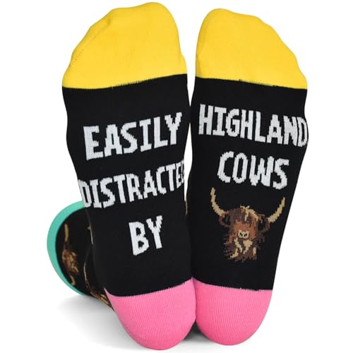 GOLIN Novelty Socks for Women - Funny Gifts for Her, Mom, Grandma and Coworker
