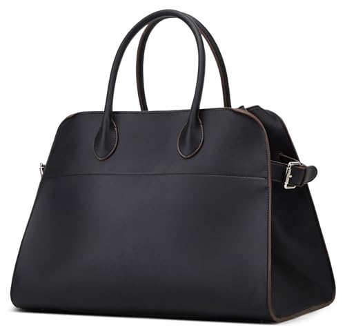 Leather Tote Bags Women Slouchy Large Tote Bag Top-handle Shoulder Bag Trendy Travel Work Bag PU Leather Purse Handbag 2026