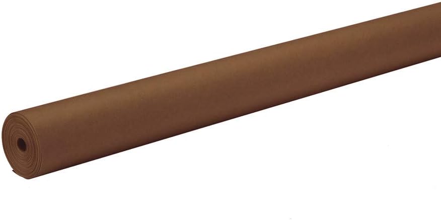 Pacon Artkraft Duo-Finish ArtKraft Duo-Finish Paper Roll P67024, 4-feet by 200-feet, Brown, 1 Roll, Model:PAC67024