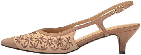 Trotters Women's Kimberly Dress Pump, Dark Tan/Sand, 6.5 N US | Image 7