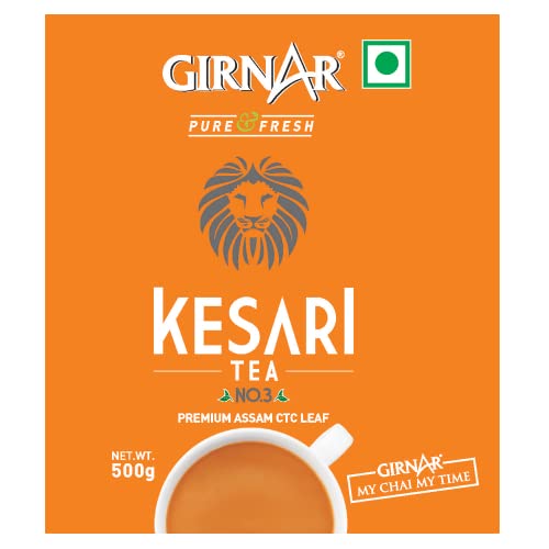Girnar Kesari Assam Tea Leaf - No.3 (500 gram Pouch)