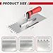 AuntyFey 6Pcs Tile Tools Set, Tile Trowel Concrete Tool, Notched Trowel, Grout Trowel, Grout Float Sponge for Tiling Installation Grouting, Tile Mortar Trowel