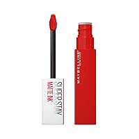 Vista 60 de Maybelline Super Stay Matte Ink Liquid Lip Color, colección de labiales Moodmakers, larga duración, maquillaje de labios a prueba de transferencia
