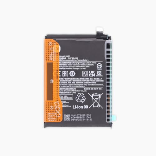 Image of Thirty First BN5D Replacement Batery Compatible with Redmi Note 11 / Note 11S / Poco M4 Pro - 5000mAh Li-ion Mobile Batery (8907)