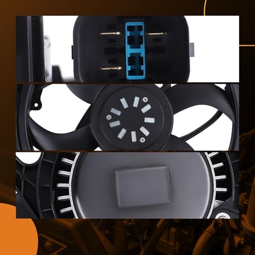 Image of maXpeedingrods 3 Pins Cooling Fan Assembly Brushless Motor 400W for BMW 325i E90 325x 330i 330xi 2006, 128i 2008-2013, 328i 2007-2013, 328xi 2007-2008 Z4 E89 2009-2011, 17427523259 17117590699