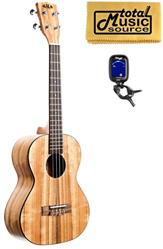 Kala KA-PWT/LH Pacific Walnut Tenor Acoustic Left Handed Ukulele w/Tuner