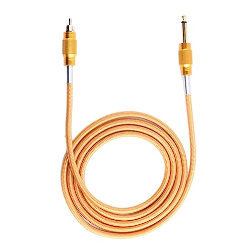HAMPPLIES Professionelles Orange Clipkabel für Tattoo Maschinen Langlebiges Flexibles Kabel mit Reinem Kupferanschluss und Optimaler Leitfähigkeit Geeignet für Maschinenstromversorgungen HAMPPLIES Professionelles Orange Clipkabel für Tattoo Maschinen Langlebiges Flexibles Kabel mit Reinem Kupferanschluss und Optimaler Leitfähigkeit Geeignet für Maschinenstromversorgungen