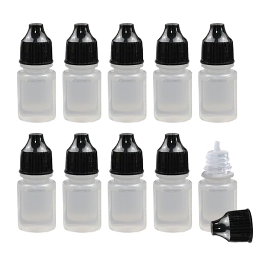 Haarschneideröl-10 Bottle Pack Bart & Clipper Cutter Oil, Wärmereduzierende Fett | Wartungswartung Schmiermittel, reibungsreduzierende Klingenöl, lang anhaltende Klingenpflege für Pro-Clippers