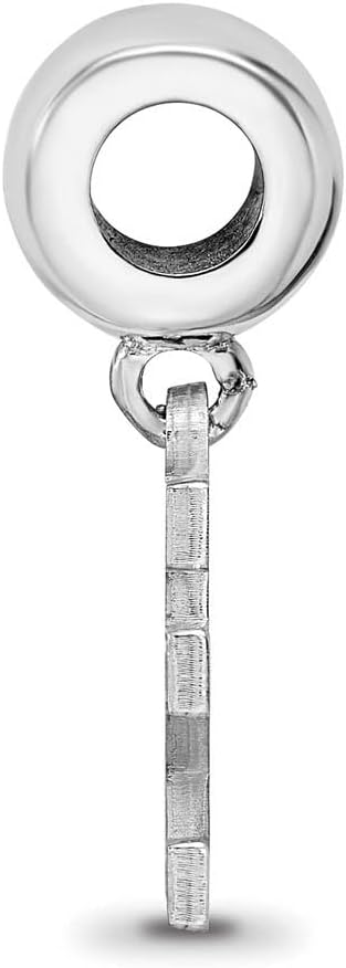 LogoArt Sterling Silver University of Kentucky Small Dangle Bead Charm