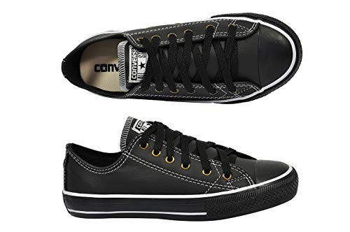 TENIS ALL STAR COURO UNISSEX (37, BRANCO COURO)