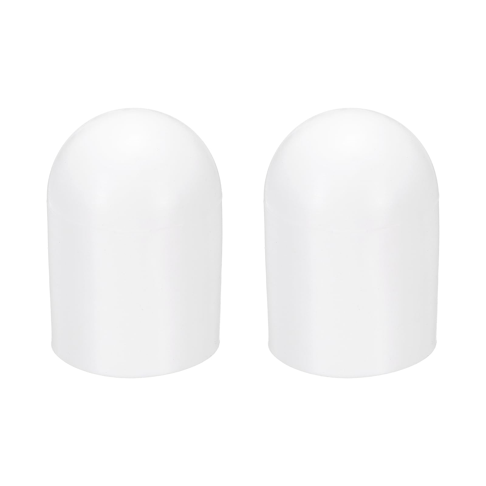 sourcing map 2 Pcs Flashlight Diffuser Caps 53.5x78mm (IDxH) for 54-58mm