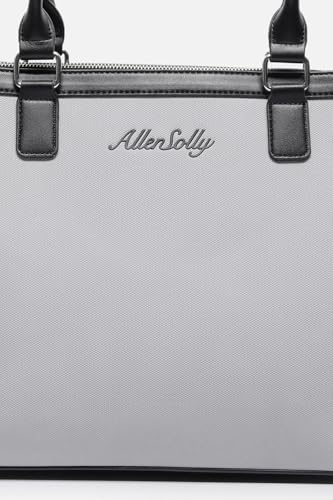 Image of Allen Solly Allen Solly Women Brand Logo Printed Textured Laptop Handbag