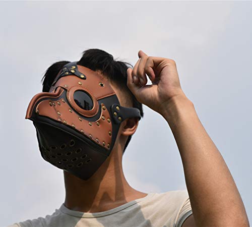 Party Story Plague Doctor Mask Novelty Costume Party Mask Full Head Steampunk Gothic Bird Mask (Only Mask) steampunk buy now online Party Story Plague Doctor Mask Novelty Costume Party Mask Full Head Steampunk Gothic Bird Mask (Only Mask) steampunk buy now online