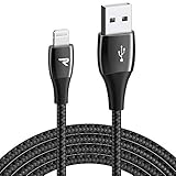  RAMPOW Cable iPhone Cable Lightning Cargador iPhone [Apple MFi Certificado] con Nuevo Conector C89 Compatible con iPhone 11 11 Pro XS MAX XR X 8 7 6S 6 5 5S 5C SE iPad iPod y más - 2M, Gris Oscuro