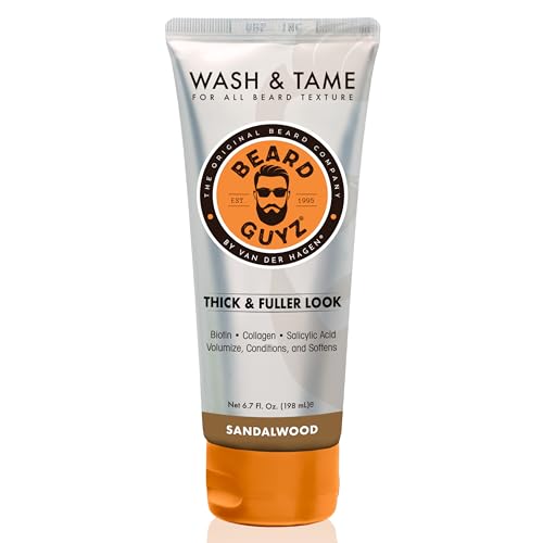 King C. Gillette Beard Wash, Mens Face Wash, 11 oz, Infused with Argan Oil and Avocado Oil to Cleanse Hair and Skin