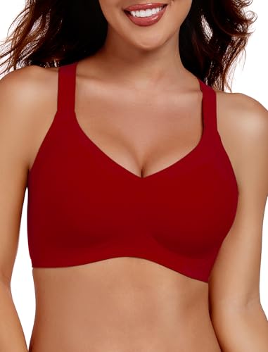 Image of Gailife Womens Wireless Push Up Bras for Women No Underwire Seamless Full Coverage Supportive T Shirt Everyday Bras