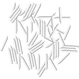 MOKKHNB 60Stücke Keramikofen Nagelset Feuerfeste Ofenstützen für Töpferarbeiten Wiederverwendbare Bewegliche Nägel Geeignet für Verschiedene Glasuren und Keramikwerke