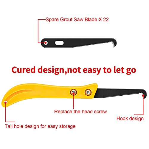 7 stuks breeuwgereedschap kit - 4 metalen bal tegel kit kit kit afwerking gereedschap en 3 voegzaag, tegel gezamenlijke tool, tegel vloer gezamenlijke reparatieset, breeuwen rand gereedschap, kit afwerking - Afbeelding 3